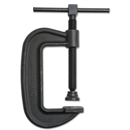 Apex Tool Group General Service Pattern C-Clamps, Square Head, 2 in Throat, 4 in, Full Screw (1 EA/BOX)