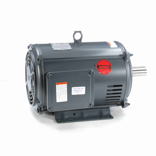 Leeson 10 HP General Purpose Motor, 3 phase, 3600 RPM, 230/460 V, 213T Frame, ODP - LM32740