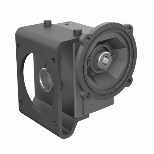 Hub City Cast Iron Single-Reduction Worm Reducer - 216 20/1 L WR 56C 1.500