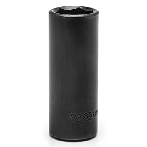 Crescent 6 Point Deep Impact Metric Sockets, 1/2 in Dr, 12 mm Opening (6 EA / BX)