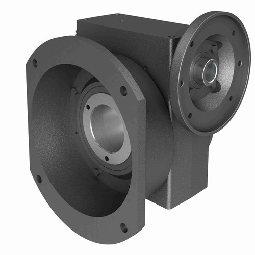 Hub City Cast Iron Single-Reduction Worm Reducer - 526 10/1 L WR 182TC