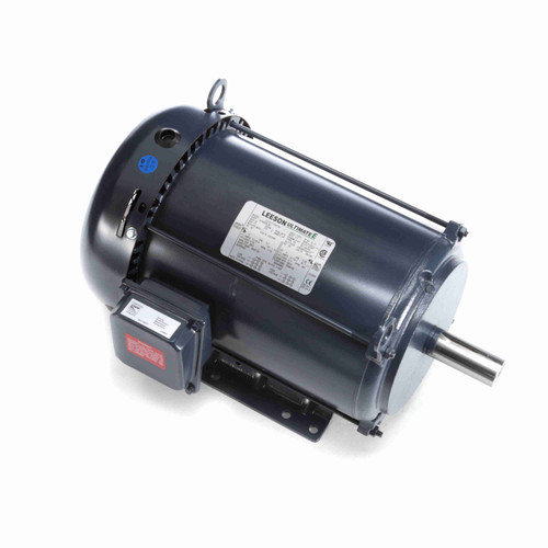 Leeson 5 HP General Purpose Motor, 3 phase, 1200 RPM, 230/460 V, 215T Frame, TEFC - B199008.00 Leeson 5 HP General Purpose Motor, 3 phase, 1200 RPM, 230/460 V, 215T Frame, TEFC - B199008.00