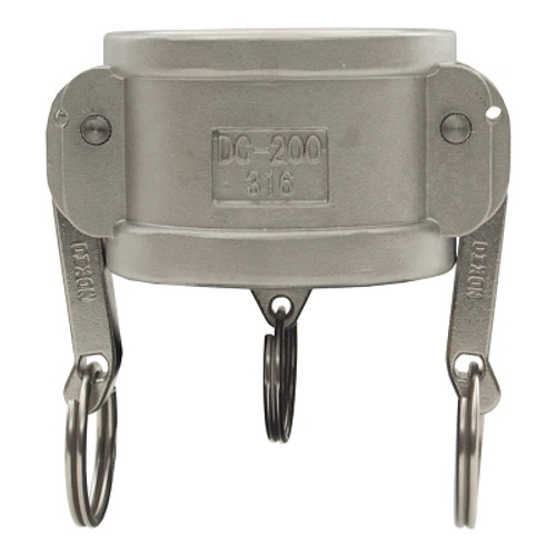 Global Type DC Dust Caps, 3/4 in, 316 Stainless Steel (1 EA)