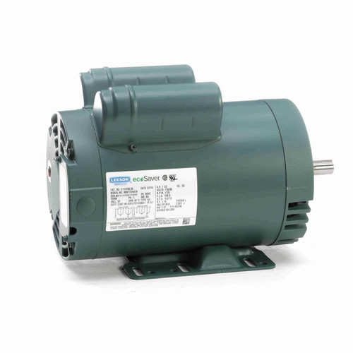 Leeson 1.50 HP General Purpose Motor, 1 phase, 1800 RPM, 115/230 V, 56HC Frame, ODP - E113700.00 Leeson 1.50 HP General Purpose Motor, 1 phase, 1800 RPM, 115/230 V, 56HC Frame, ODP - E113700.00