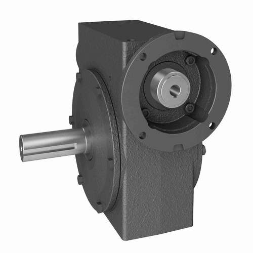 Hub City Cast Iron Single-Reduction Worm Reducer - 454 15/1 B WR 56C