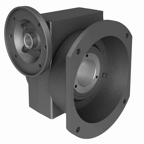 Hub City Cast Iron Single-Reduction Worm Reducer - 526 10/1 R WR 182TC