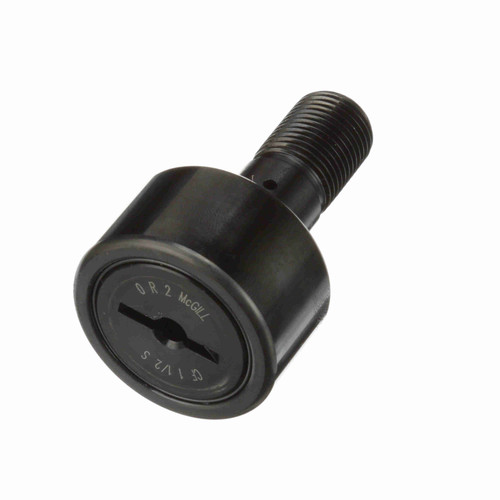 McGill CAMROL® Cylindrical Inch Cam Follower - Stud Mount Roller - Screwdriver Slot - Sealed - CF 1 1/2 S