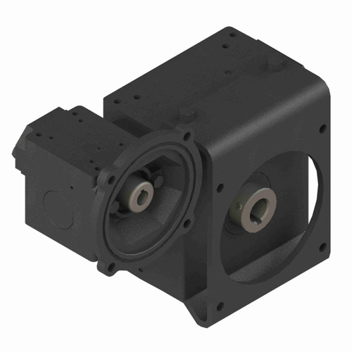 Hub City Cast Iron Double-Reduction Worm Reducer - 3206 2000/1 WR 56C 2.188 (SIDE MT)