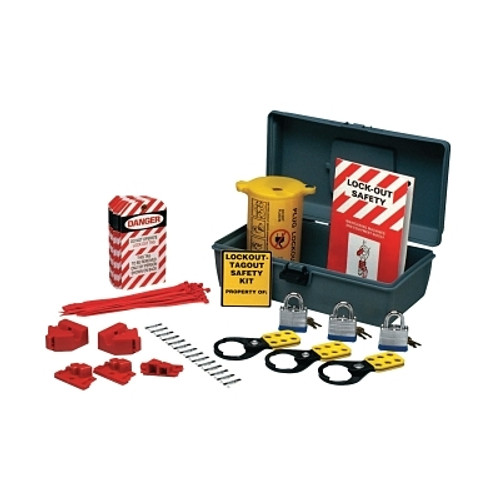 Prinzing Economy Lockout Kits, 28-Piece plus Carrying Case (1 EA)