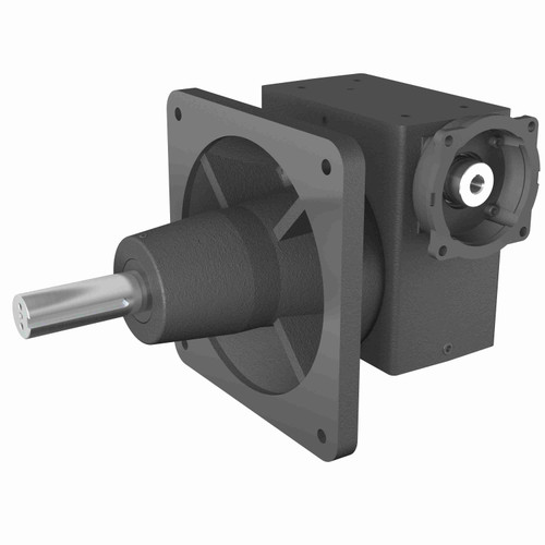 Hub City Cast Iron Single-Reduction Worm Reducer - 388L 50/1 L WR 143TC STD FLANGE