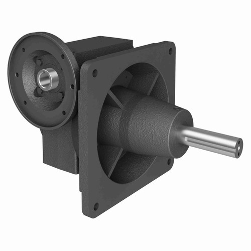 Hub City Cast Iron Single-Reduction Worm Reducer - 458 30/1 R WR 213TC