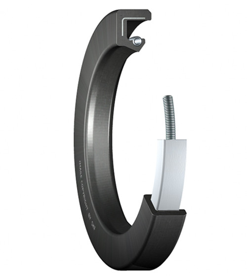CR Seals 185X210X13 HMS4 R Single Lip Oil Seal - Solid, 185 mm Shaft, 210 mm OD, 13 mm Width, HMS4 Design, Nitrile Rubber (NBR) Lip Material