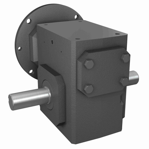 Hub City Cast Iron Single-Reduction Worm Reducer - 154 80/1 A WR 56C