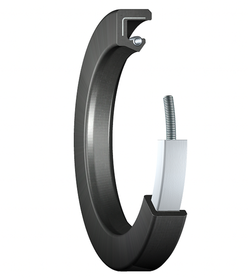CR Seals 13760 Single Lip Oil Seal - Solid, 1.379 in Shaft, 2.047 in OD, 0.236 in Width, HMS4 Design, Polyacrylate Elastomer (ACM) Lip Material