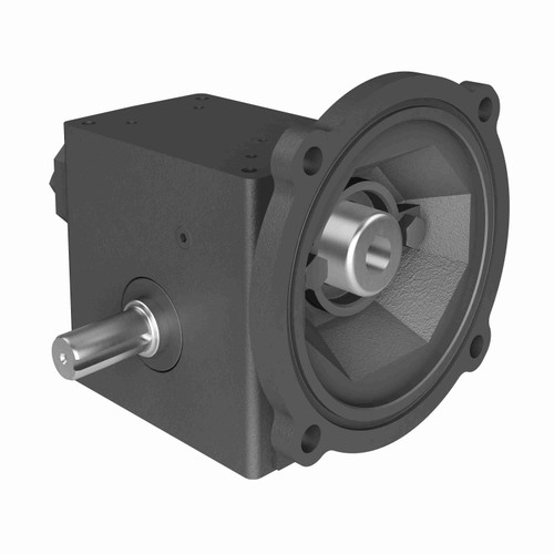 Hub City Cast Iron Single-Reduction Worm Reducer - 184 100/1 B WR 143TC Hub City Cast Iron Single-Reduction Worm Reducer - 184 100/1 B WR 143TC
