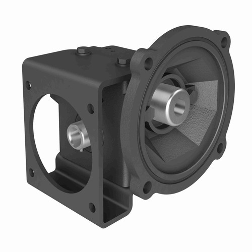 Hub City Cast Iron Single-Reduction Worm Reducer - 136 15/1 L WR 56C .625