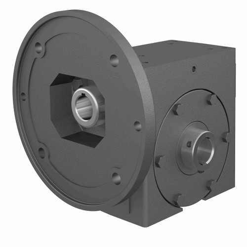 Hub City Cast Iron Single-Reduction Worm Reducer - 265L 15/1 B WR 182TC 1.188