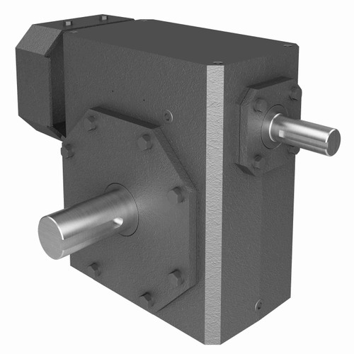 Hub City Cast Iron Single-Reduction Worm Reducer - GW601 10/1 B WR