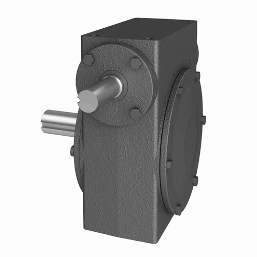 Hub City Cast Iron Single-Reduction Worm Reducer - 451 50/1 B WR