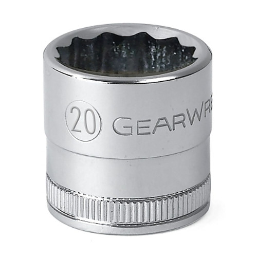 GEARWRENCH Surface Drive 6 Point Standard Metric Sockets, 1/2 in Dr, 10 mm Opening (1 EA / EA)