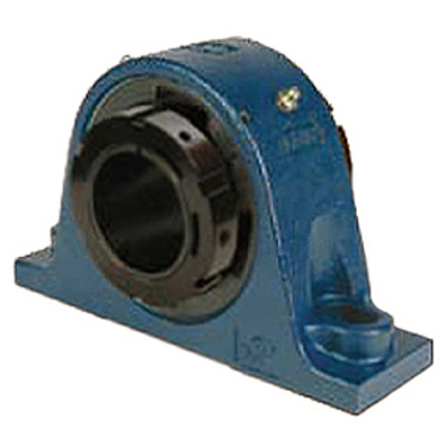 Timken QVVPN13V204SEO - 2 Bolt Pillow Block; 2-1/4" Bore; 3.15" Base to Center Height; V Lock Mount; Spherical Roller Bearing; 7.2" Minimum Bolt Spacing; 9.2" Bolt Spacing Maximum; Relubricatable; Cast Steel; Triple Lip Urethane; Expansion