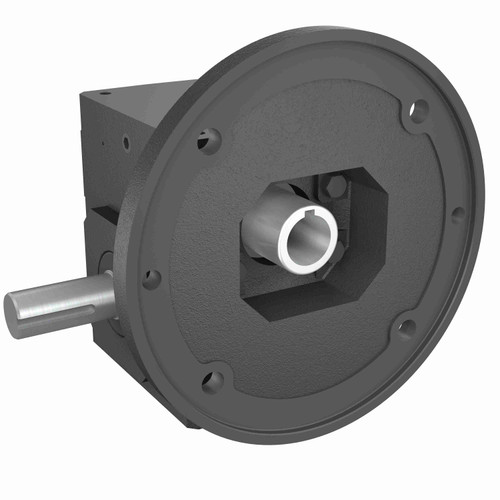 Hub City Cast Iron Single-Reduction Worm Reducer - 424 5/1 B WR 182TC