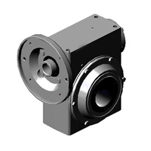 Hub City Cast Iron Single-Reduction Worm Reducer - 455 20/1 A WR 56C