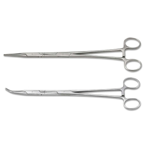 Double-X Hemostat Pliers Set, Straight; 45 Degree Tip, 9.73 in; 9.84 in Long (1 ST / ST)