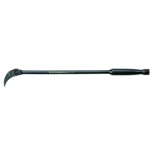 Indexing Pry Bar, Round Stock, 3 in L Blade, Smooth Head Profile, 16 in Overall L (1 EA)