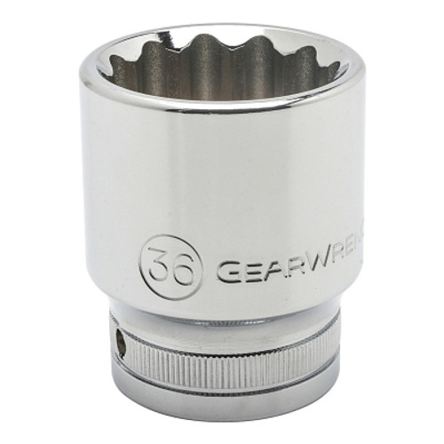 GEARWRENCH 3/4 in Drive Standard Sockets, 26 mm, 12 Points (1 EA / EA)