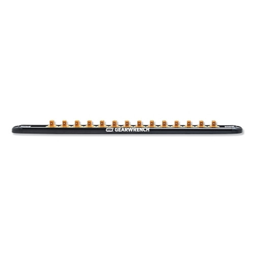 Magnetic Socket Rail, 1/4 in, Includes 14 Clips (1 EA)