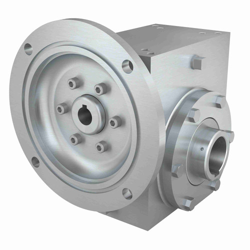 Hub City Stainless Steel Washdown Worm Reducer - SSW215 100/1 B WR 143TC 1.125