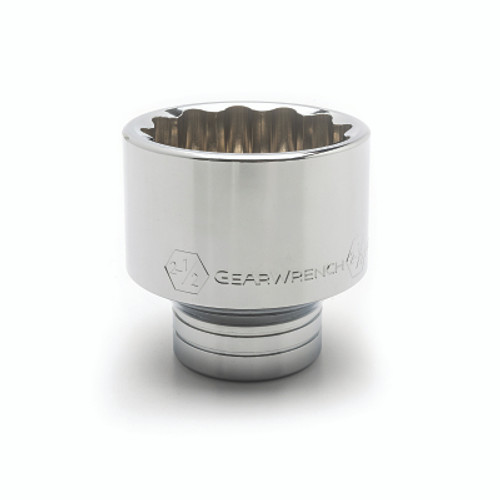 GEARWRENCH 12 Point Standard SAE Socket, 1 in Drive, 1-3/4 in Opening (1 EA / EA)