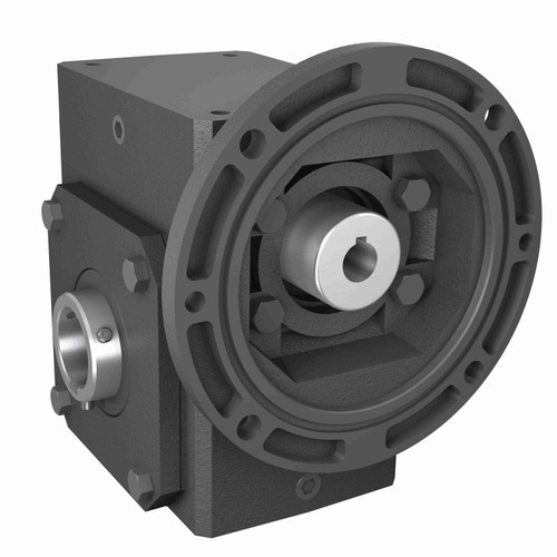 Hub City Cast Iron Single-Reduction Worm Reducer - 245 7.5/1 A WR 56C 1.000