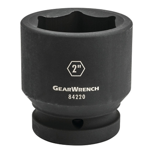 GEARWRENCH 1 in Drive 6 Point Standard Impact Sockets, 1 1/16 in (1 EA / EA)