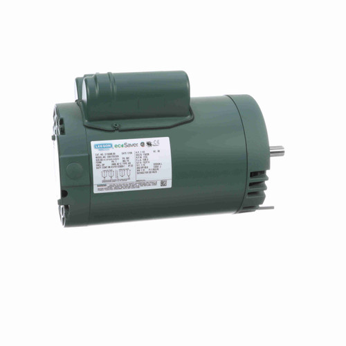 Leeson 1.50 HP General Purpose Motor, 1 phase, 1800 RPM, 115/230 V, 56C Frame, ODP - E110388.00