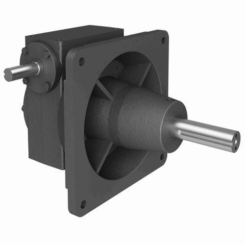 Hub City Cast Iron Single-Reduction Worm Reducer - 457 15/1 R WR