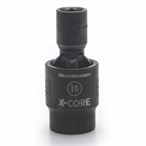 GEARWRENCH 6 Point Standard X-Core Pinless Universal Impact Metric Socket, 3/8 in Drive, 11 mm Opening (1 EA / EA)