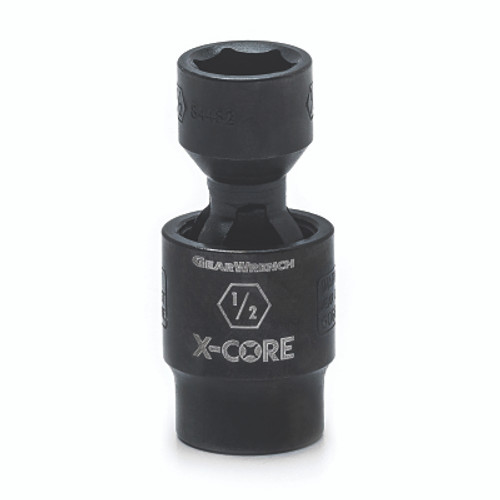 GEARWRENCH 6 Point Standard X-Core Pinless Universal Impact SAE Socket, 3/8 in Drive, 3/8 in Opening (1 EA / EA)
