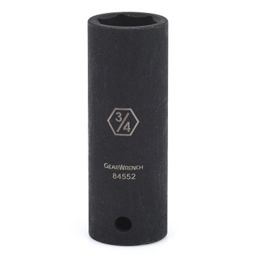 GEARWRENCH 6 Point Deep Impact SAE Sockets, 1/2 in Dr, 1 5/16 in Opening (1 EA / EA)