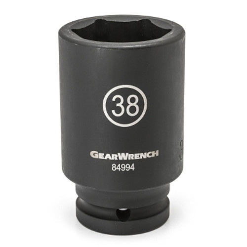 GEARWRENCH 6 Point Deep Impact Metric Sockets, 3/4 in Dr, 21 mm Opening (1 EA / EA)
