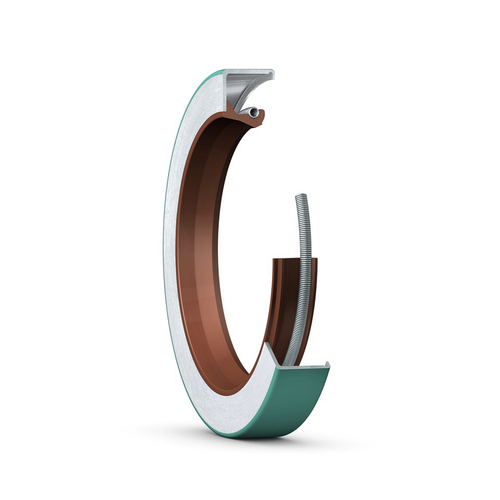 CR Seals 16039 Single Lip Oil Seal - Solid, 1.619 in Shaft, 2.000 in OD, 0.250 in Width, CRW1 Design, Fluoro Rubber (FKM) Lip Material