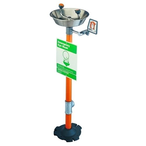 Pedestal Mounted Eye Washes, 12 in (1 EA)