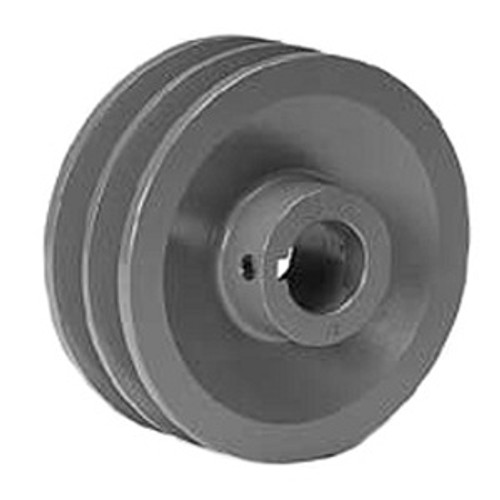 Dodge 2AK20 X 5/8 FIXED BORE SHEAVE ; LIGHT DUTY 2-GROOVE 5/8" BORE 2" OD
