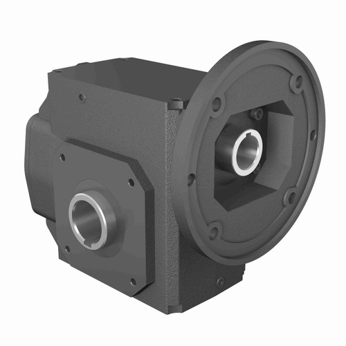 Hub City HERA Cast Iron Helical-Hypoid Reducer - HERA55ES 10.77 182TC 2.188