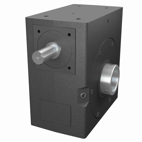 Hub City Cast Iron Single-Reduction Worm Reducer - 382 10/1 B WR 2.000