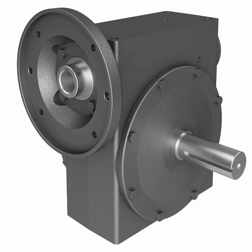 Hub City Cast Iron Single-Reduction Worm Reducer - 524 50/1 C WR 182TC