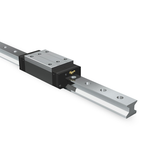 NSK RAA30EMP6Z Flange Interchangeable Roller Slide Block, 30 mm Rail, 110.8 mm L x 90 mm W x 42 mm H