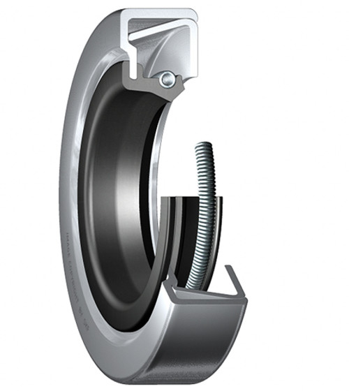 CR Seals 66X90X13 CRSH1 R Single Lip Oil Seal - Solid, 66 mm Shaft, 90 mm OD, 13 mm Width, CRSH1 Design, Nitrile Rubber (NBR) Lip Material