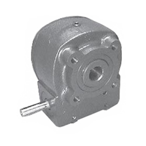 Hub City Aluminum Single-Reduction Worm Reducer - W300 20/1 B WR 1.000 (ALUMINUM)